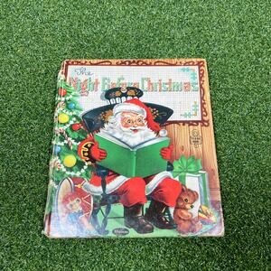 Vintage 1950s Whitman The Night Before Christmas Hardcover